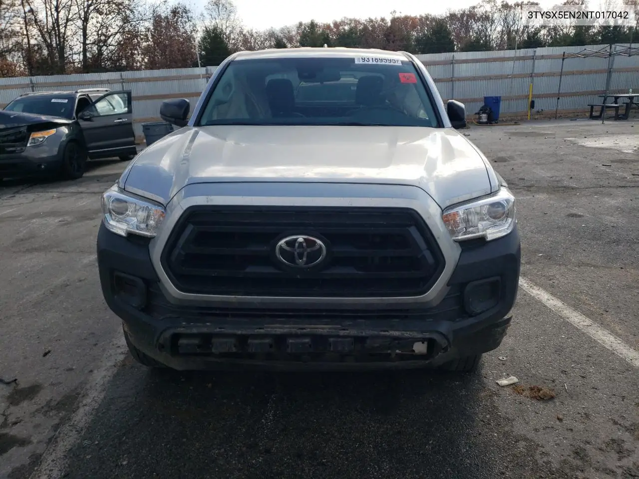 3TYSX5EN2NT017042 2022 Toyota Tacoma Access Cab