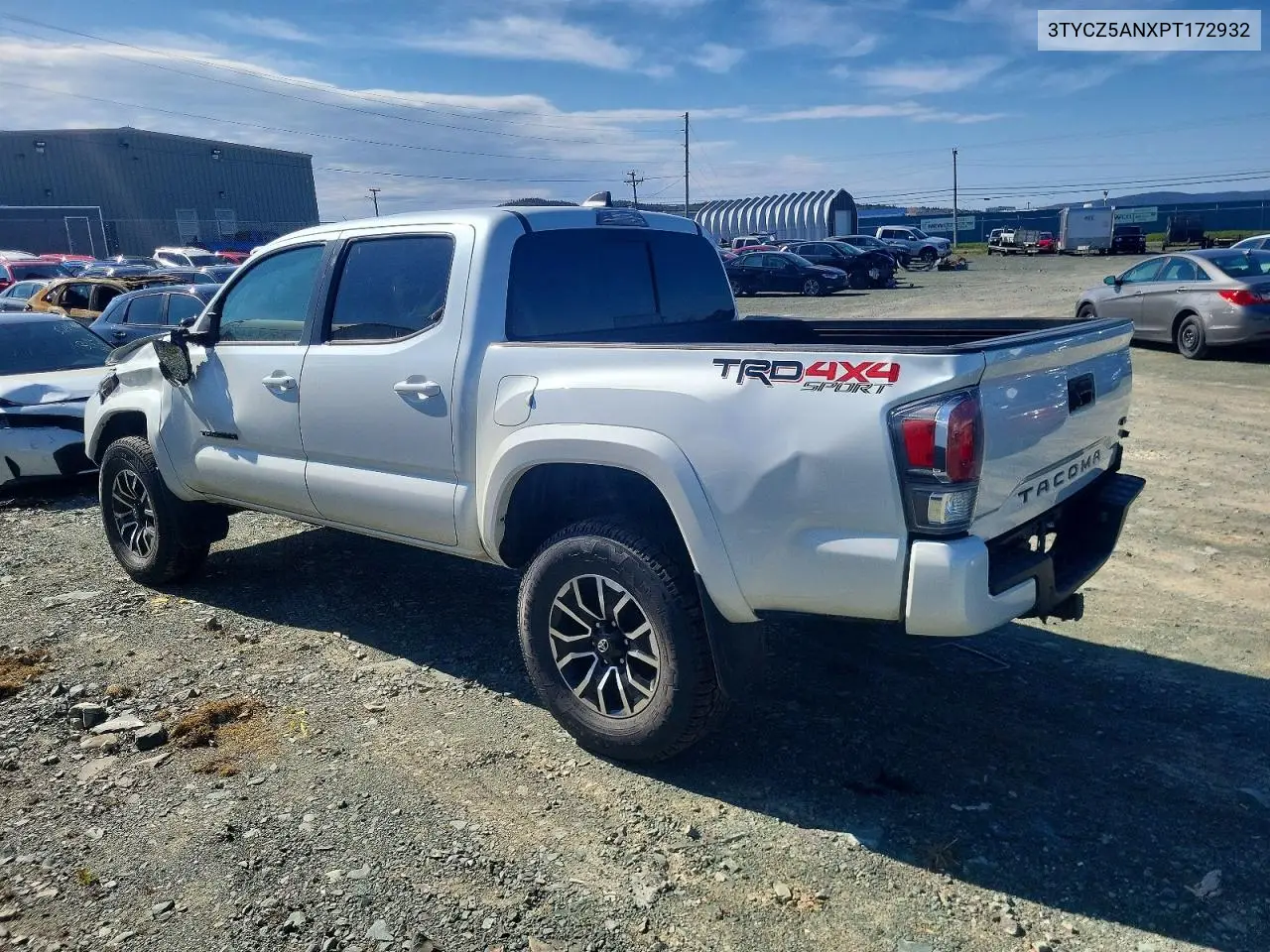 2023 Toyota Tacoma Sr V6 VIN: 3TYCZ5ANXPT172932 Lot: 54149526
