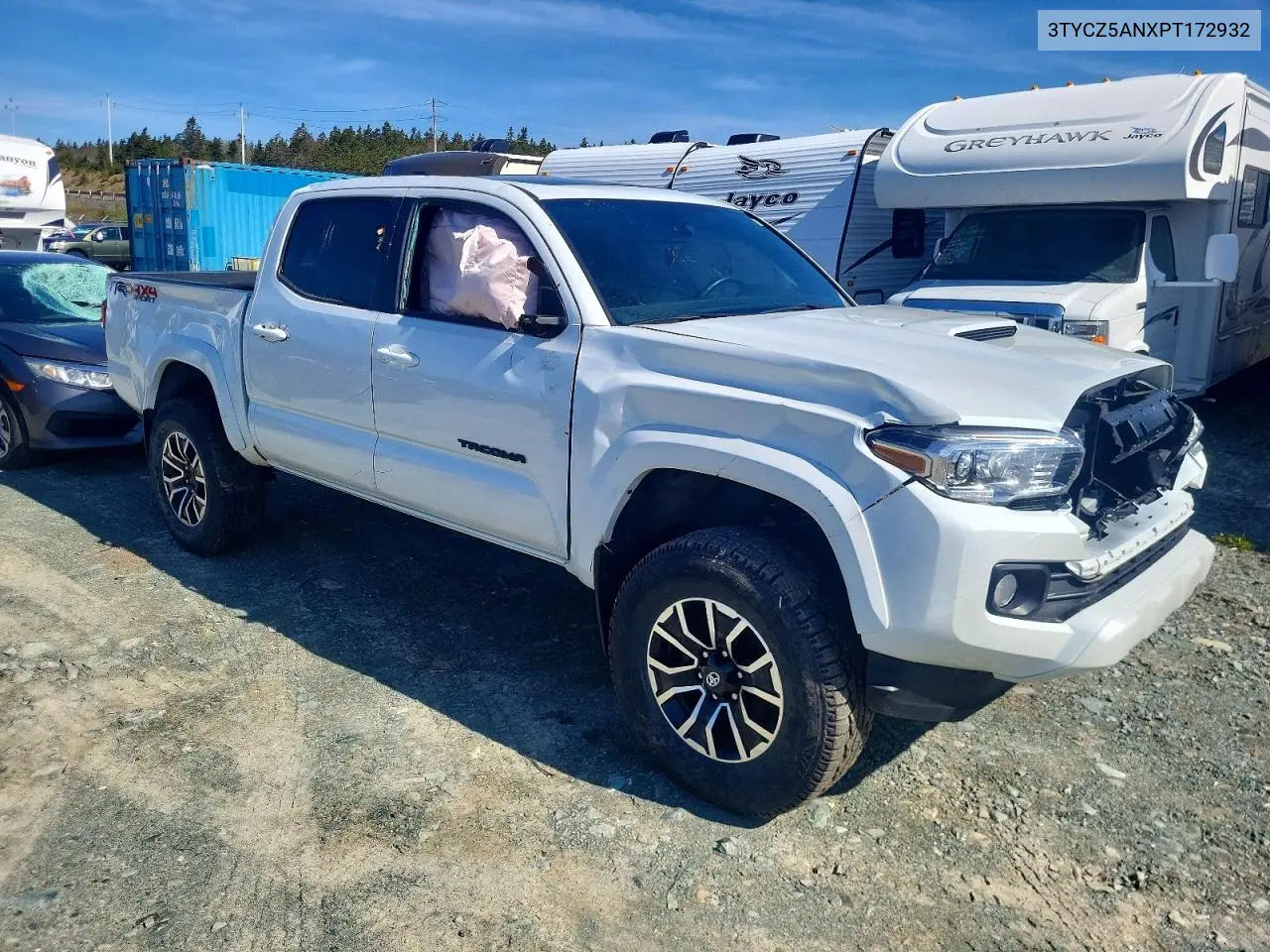 2023 Toyota Tacoma Sr V6 VIN: 3TYCZ5ANXPT172932 Lot: 54149526