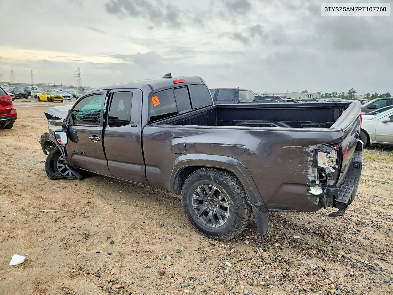2023 Toyota Tacoma Sr5 V6 VIN: 3TYSZ5AN7PT107760 Lot: 57384366