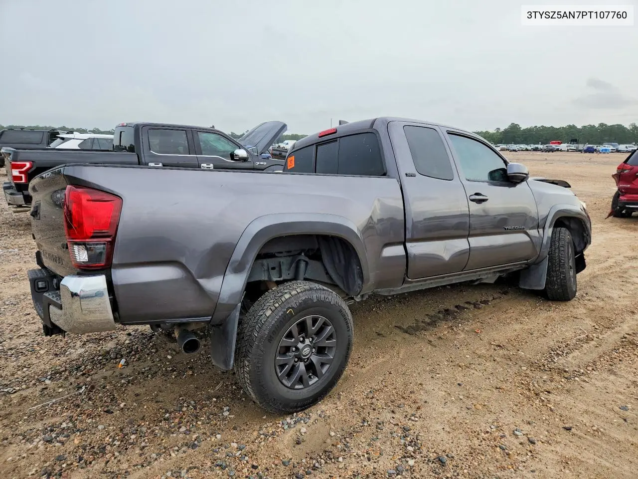 2023 Toyota Tacoma Sr5 V6 VIN: 3TYSZ5AN7PT107760 Lot: 57384366