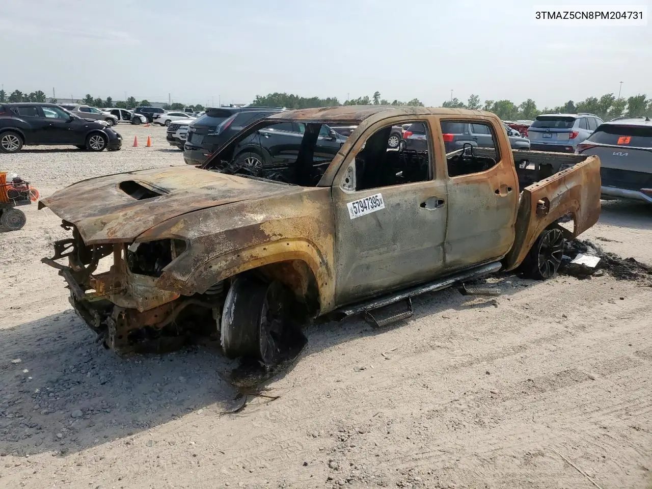 2023 Toyota Tacoma Double Cab VIN: 3TMAZ5CN8PM204731 Lot: 57947395