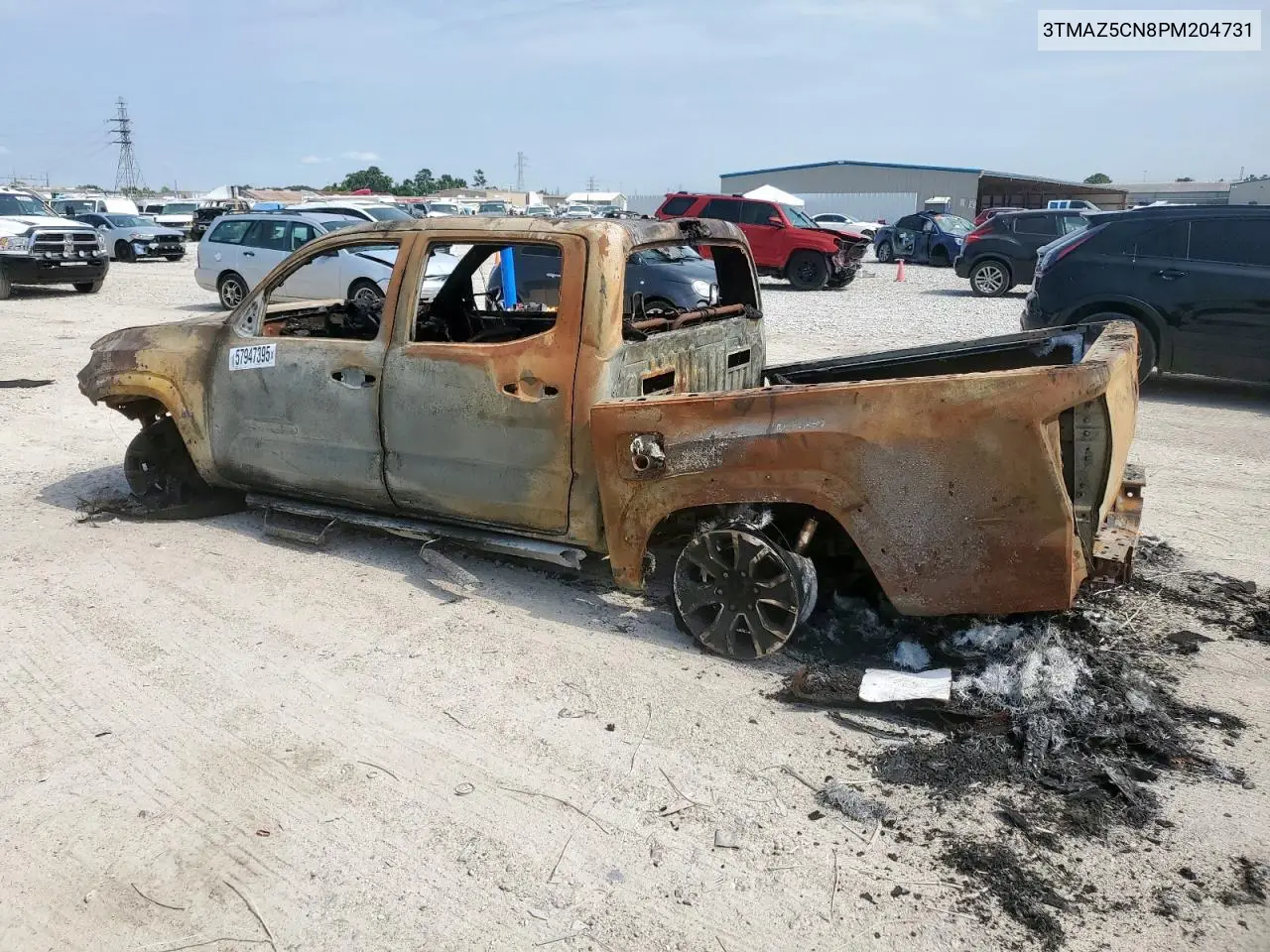 2023 Toyota Tacoma Double Cab VIN: 3TMAZ5CN8PM204731 Lot: 57947395