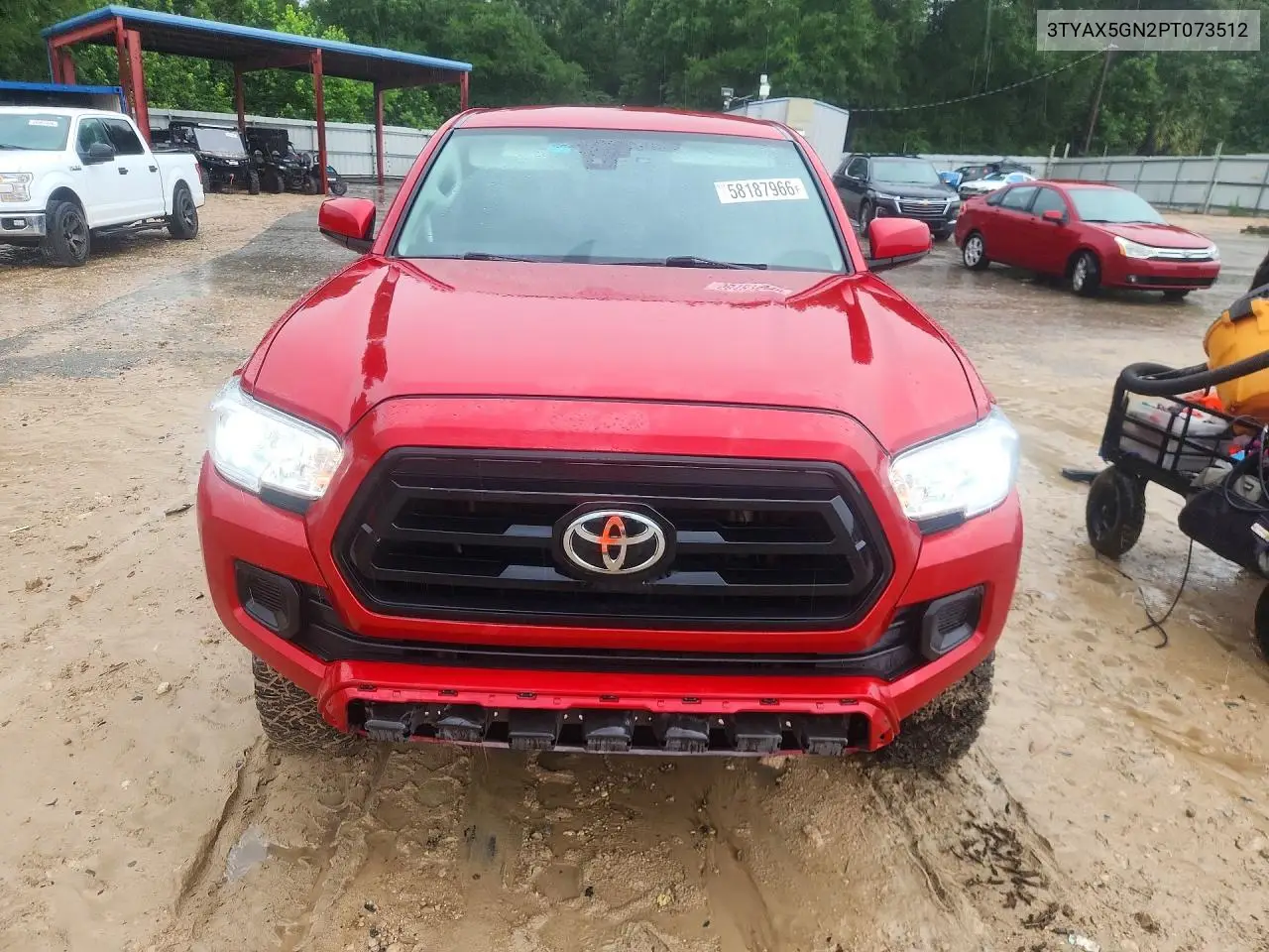 2023 Toyota Tacoma Sr VIN: 3TYAX5GN2PT073512 Lot: 58187966
