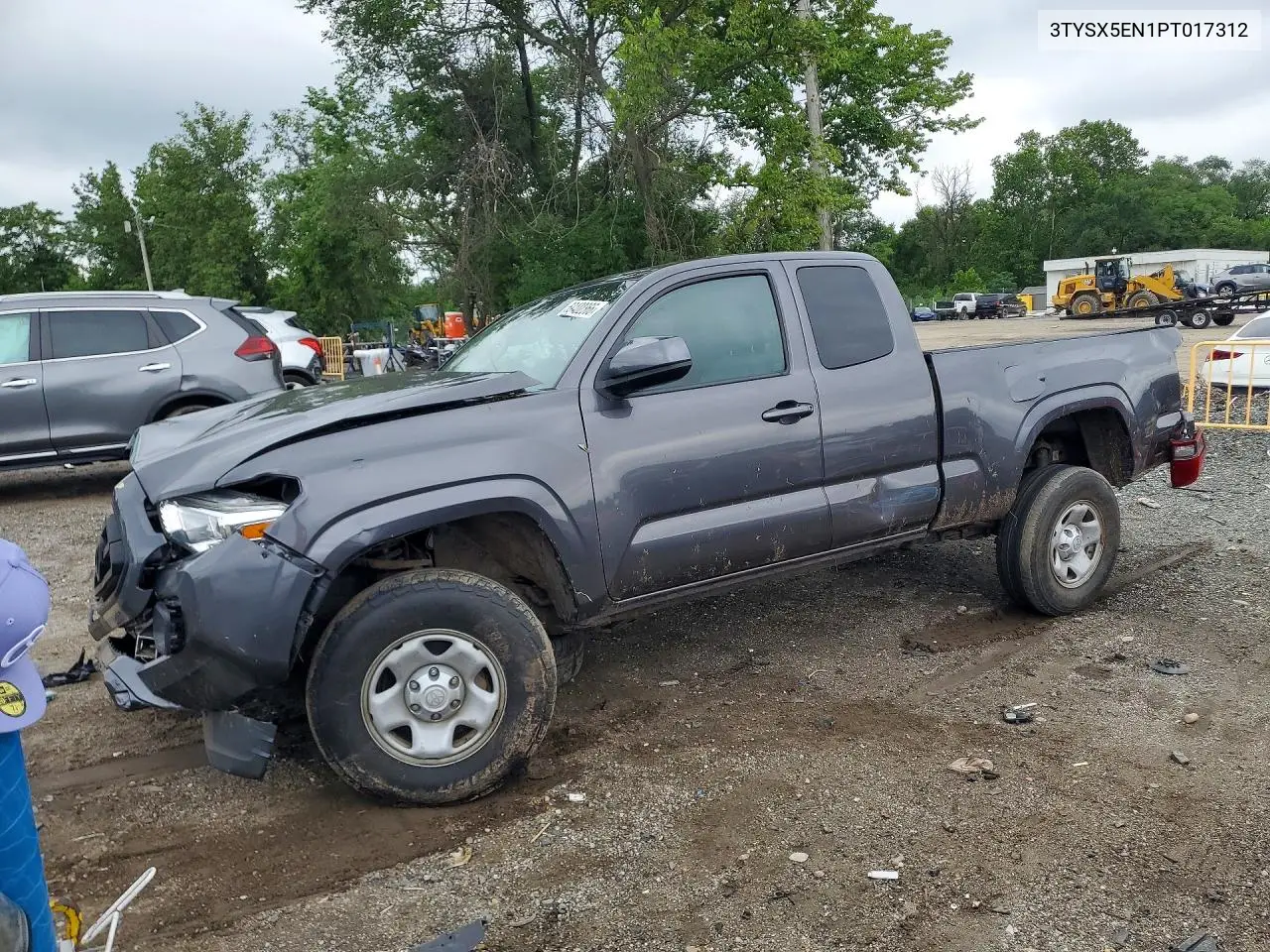 2023 Toyota Tacoma Sr VIN: 3TYSX5EN1PT017312 Lot: 59402366