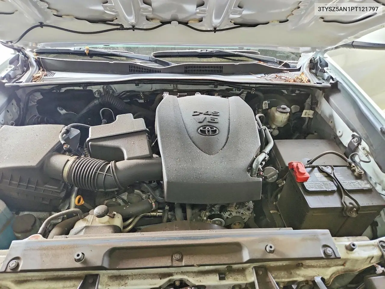 2023 Toyota Tacoma Sr V6 VIN: 3TYSZ5AN1PT121797 Lot: 59916736