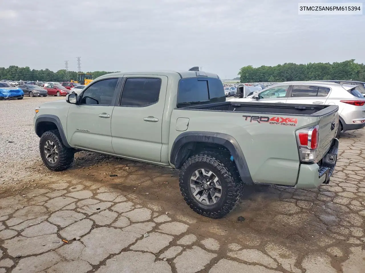 2023 Toyota Tacoma Trd Off-Road VIN: 3TMCZ5AN6PM615394 Lot: 60302596