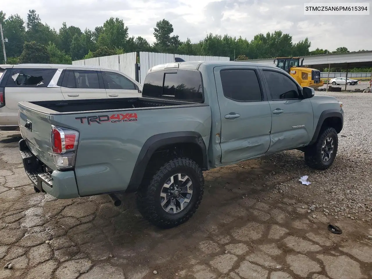 2023 Toyota Tacoma Trd Off-Road VIN: 3TMCZ5AN6PM615394 Lot: 60302596