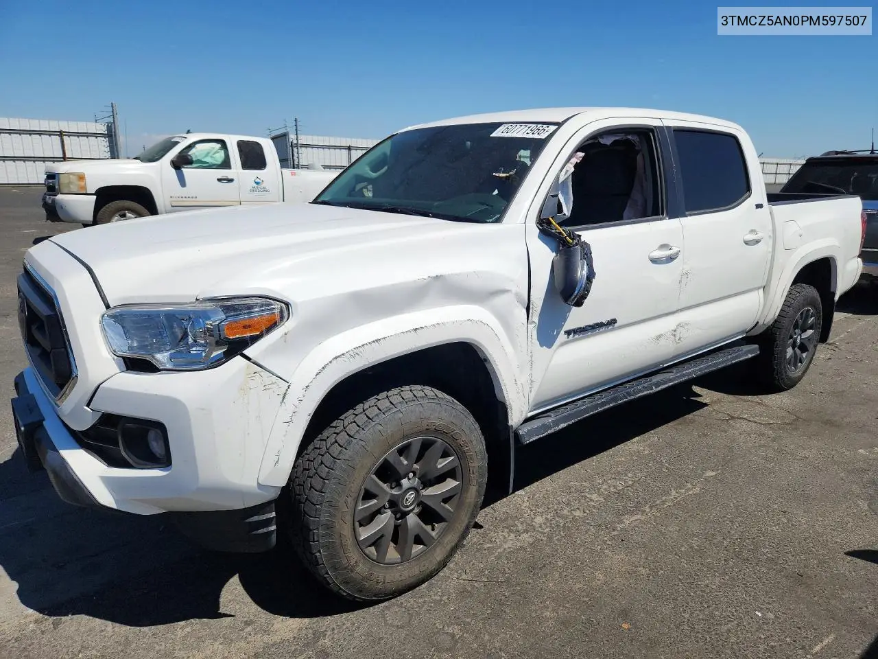 2023 Toyota Tacoma Sr5 V6 VIN: 3TMCZ5AN0PM597507 Lot: 60771966