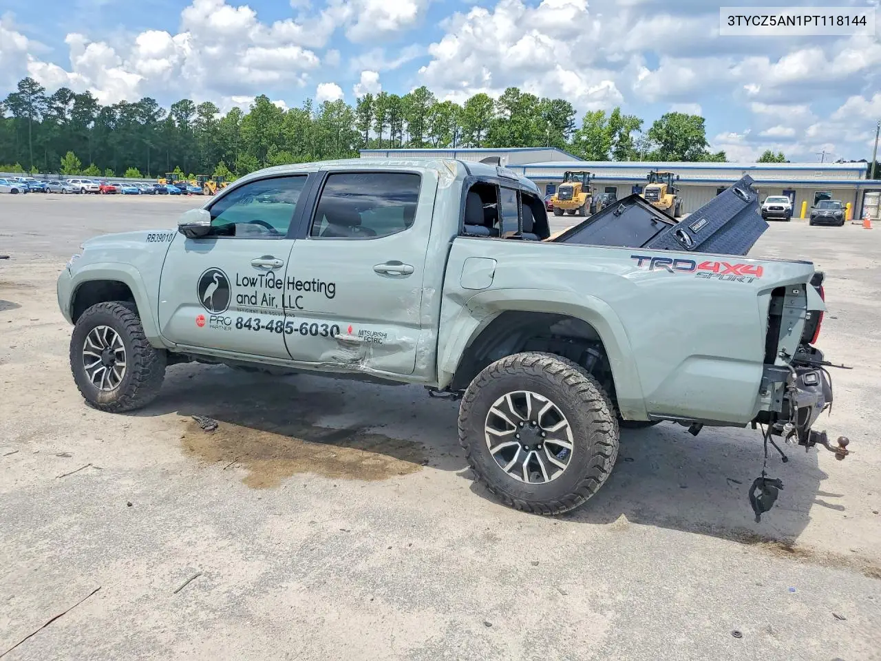 2023 Toyota Tacoma Trd Sport VIN: 3TYCZ5AN1PT118144 Lot: 61250796