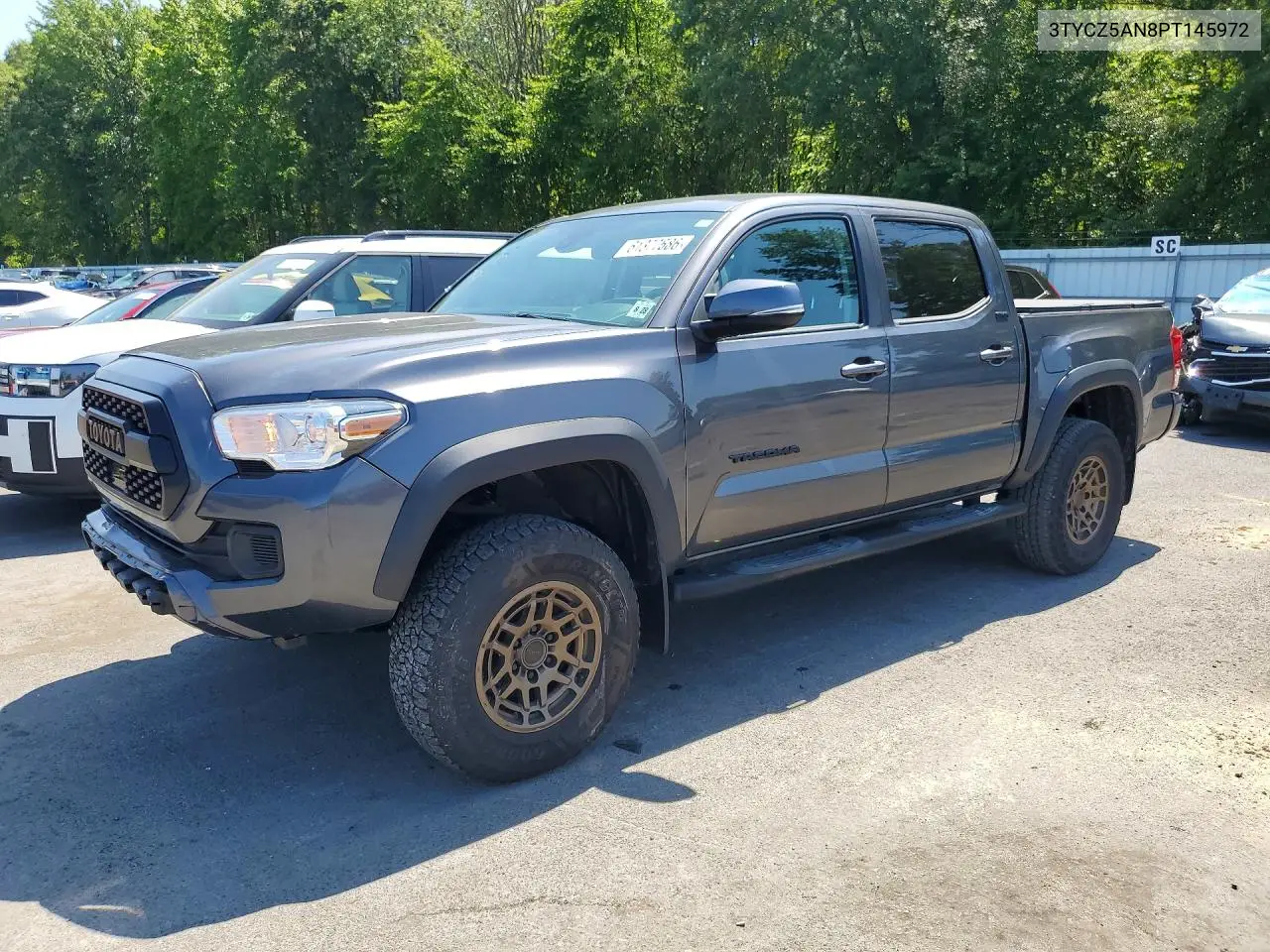 2023 Toyota Tacoma Trail Special Edition VIN: 3TYCZ5AN8PT145972 Lot: 61377686