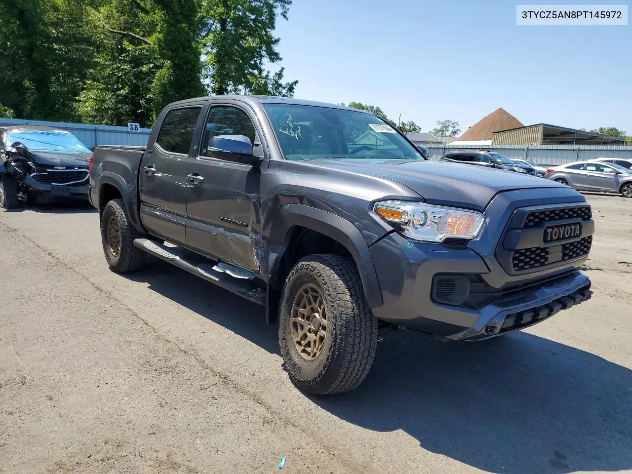 2023 Toyota Tacoma Trail Special Edition VIN: 3TYCZ5AN8PT145972 Lot: 61377686