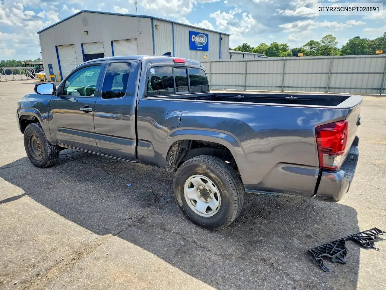 2023 Toyota Tacoma Sr V6 VIN: 3TYRZ5CN5PT028891 Lot: 61419256