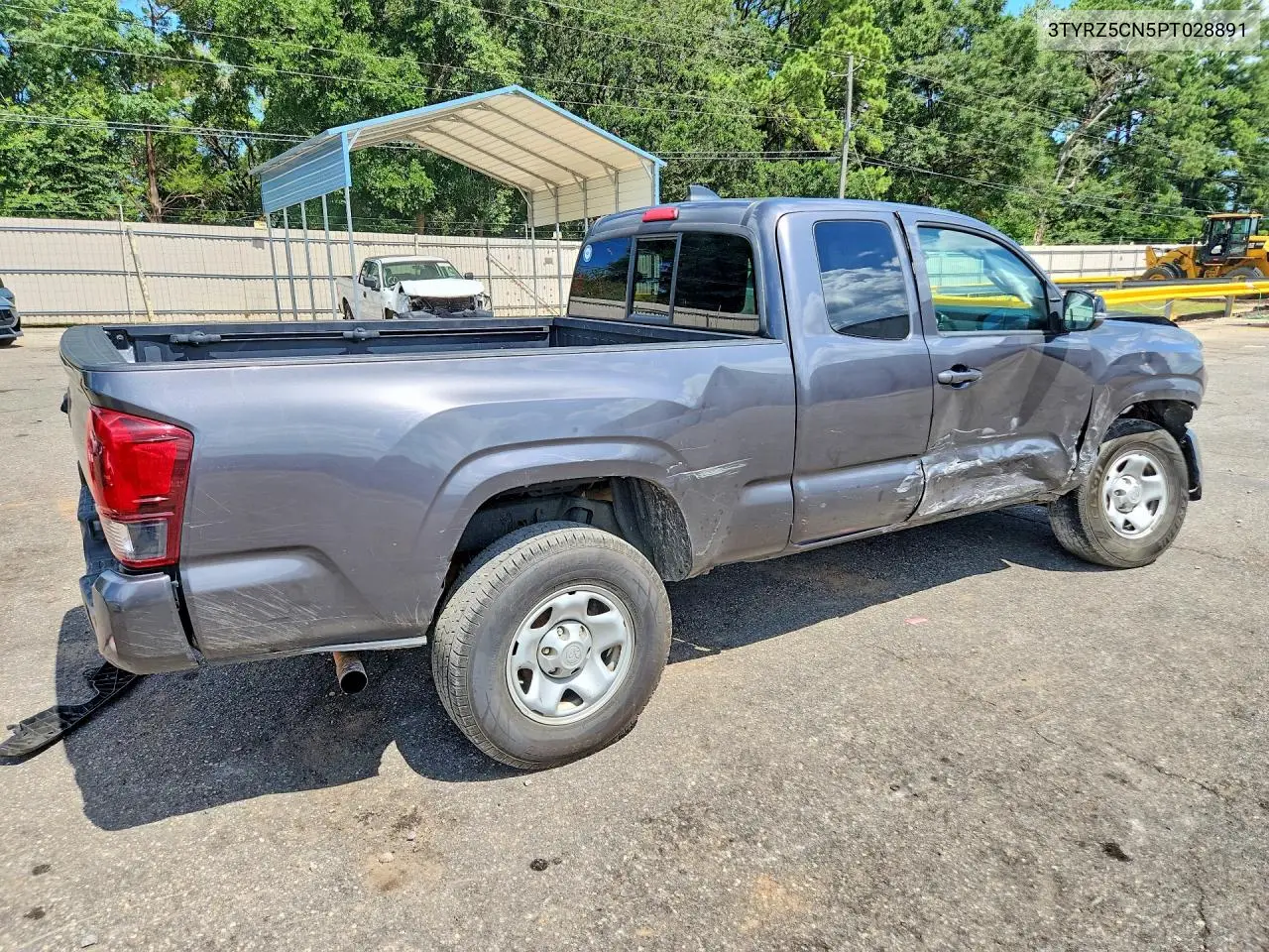 2023 Toyota Tacoma Sr V6 VIN: 3TYRZ5CN5PT028891 Lot: 61419256
