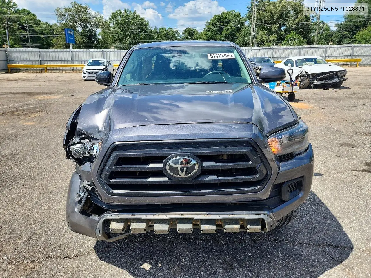 2023 Toyota Tacoma Sr V6 VIN: 3TYRZ5CN5PT028891 Lot: 61419256