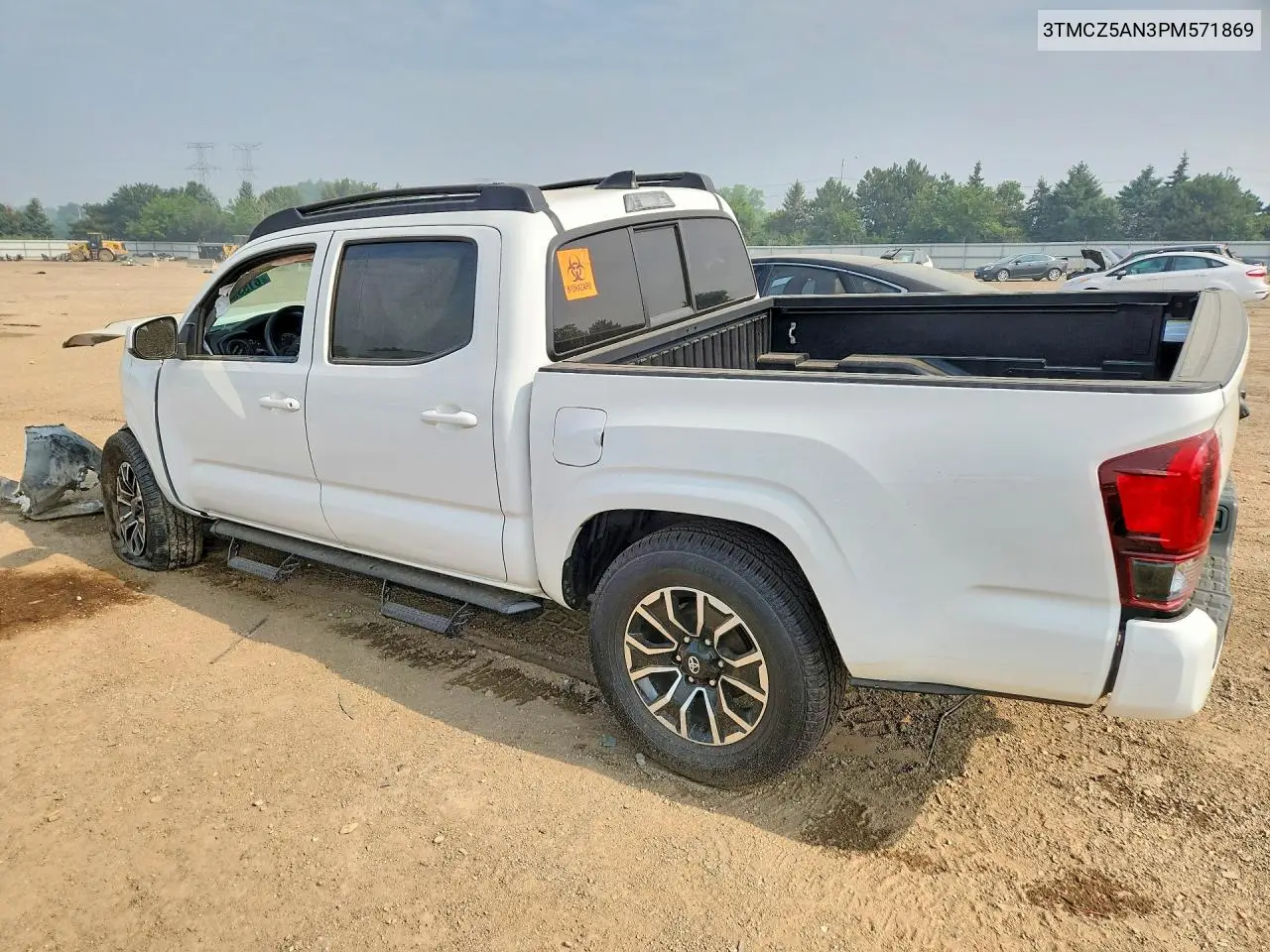 2023 Toyota Tacoma Sr V6 VIN: 3TMCZ5AN3PM571869 Lot: 61539996