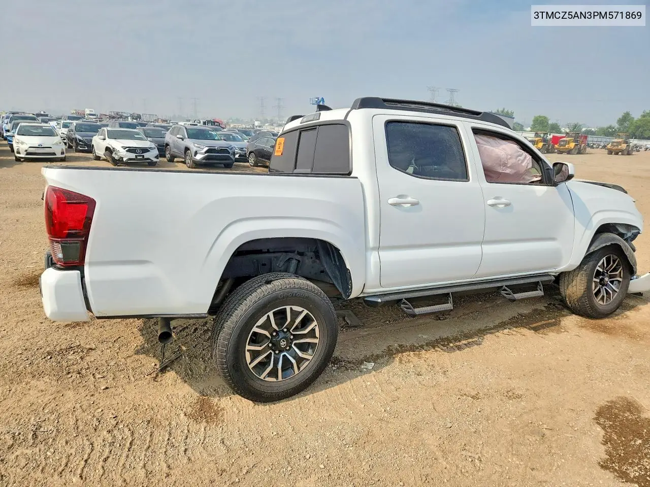 2023 Toyota Tacoma Sr V6 VIN: 3TMCZ5AN3PM571869 Lot: 61539996