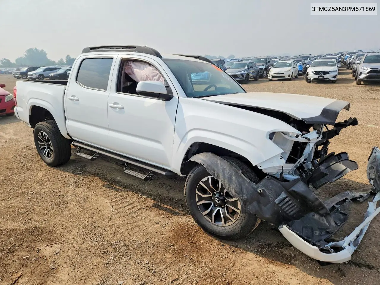 2023 Toyota Tacoma Sr V6 VIN: 3TMCZ5AN3PM571869 Lot: 61539996