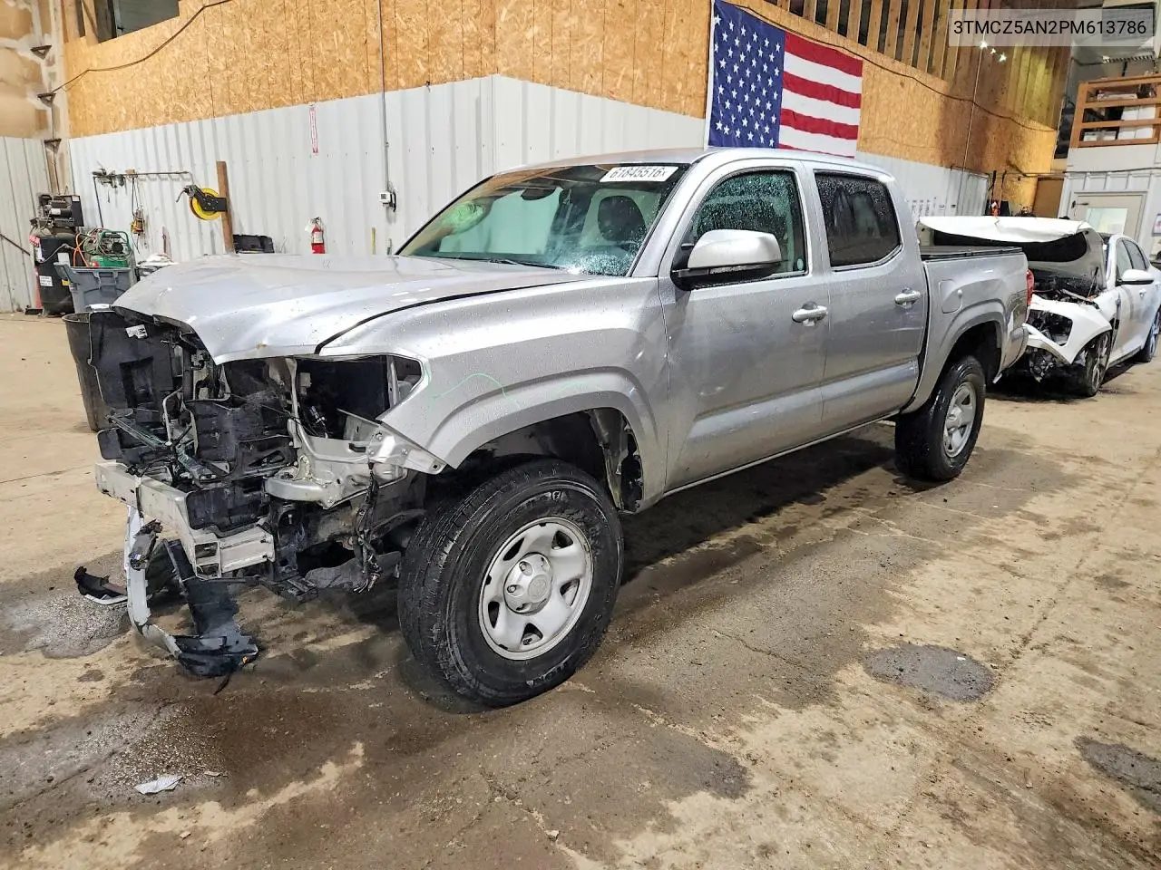 2023 Toyota Tacoma Sr V6 VIN: 3TMCZ5AN2PM613786 Lot: 61845516