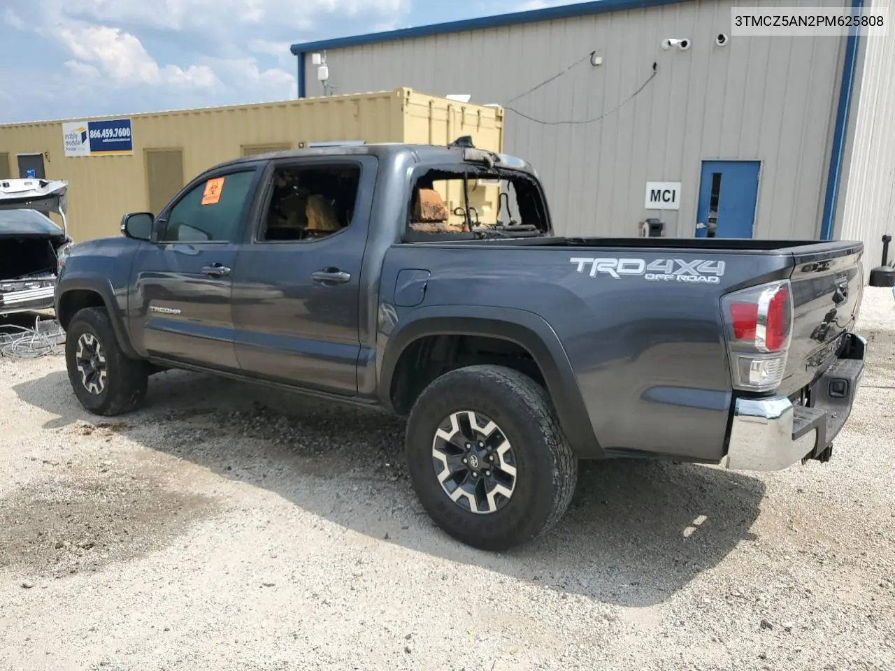 2023 Toyota Tacoma Double Cab VIN: 3TMCZ5AN2PM625808 Lot: 64194215