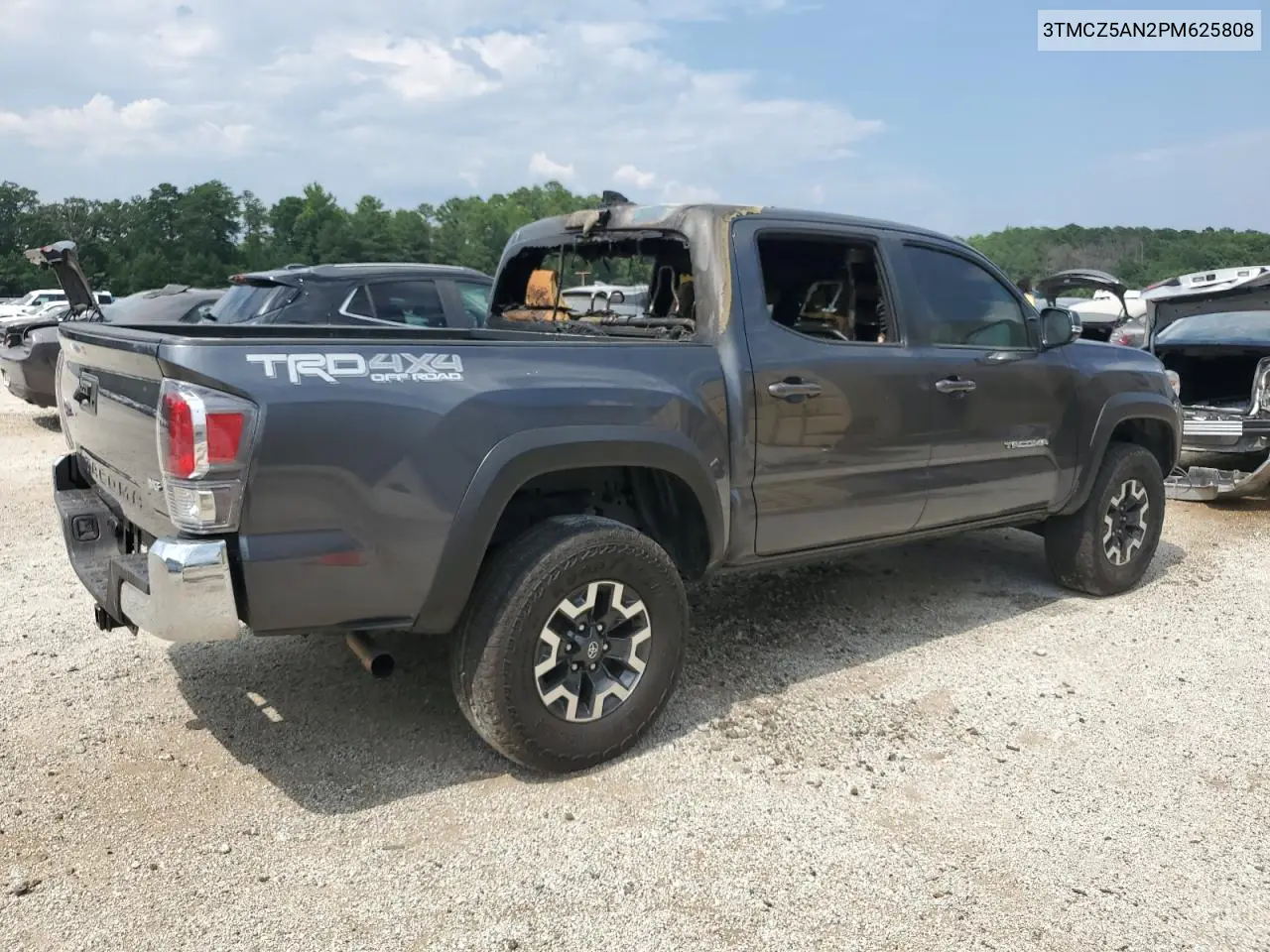 2023 Toyota Tacoma Double Cab VIN: 3TMCZ5AN2PM625808 Lot: 64194215