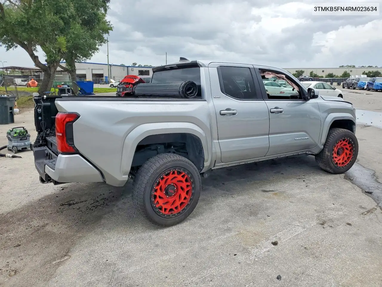2024 Toyota Tacoma Sr5 VIN: 3TMKB5FN4RM023634 Lot: 55510186