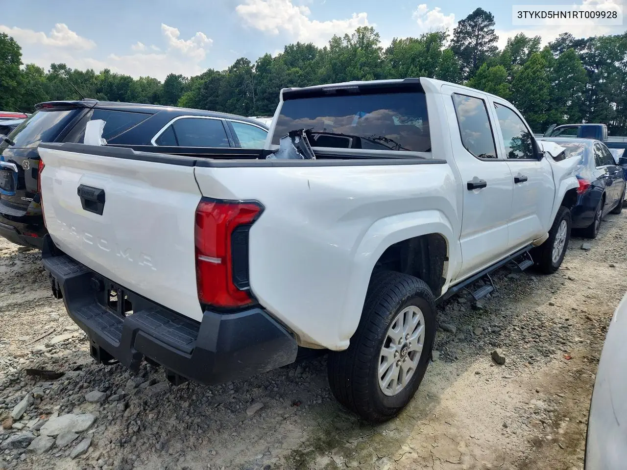 2024 Toyota Tacoma Sr VIN: 3TYKD5HN1RT009928 Lot: 56455576