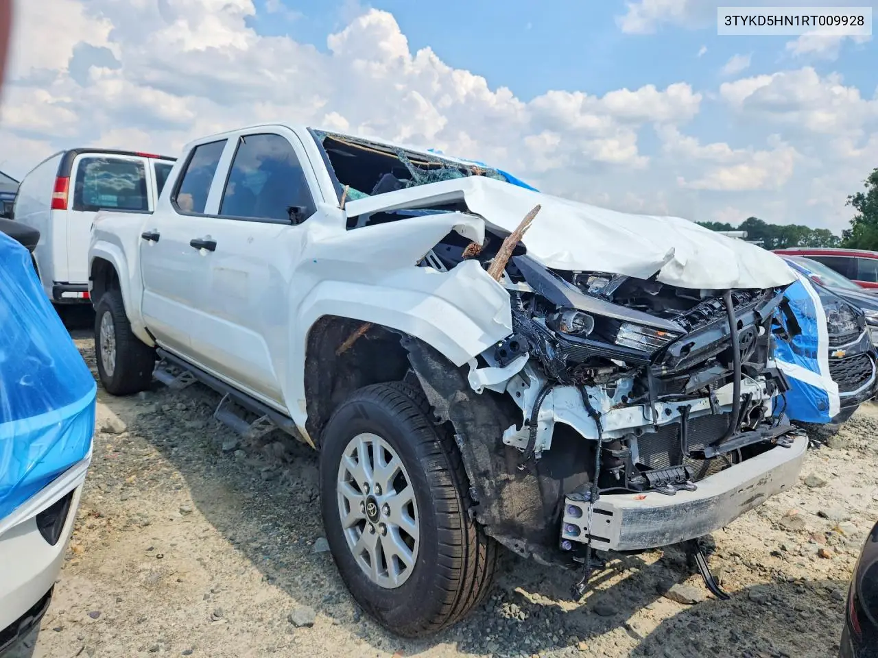 2024 Toyota Tacoma Sr VIN: 3TYKD5HN1RT009928 Lot: 56455576
