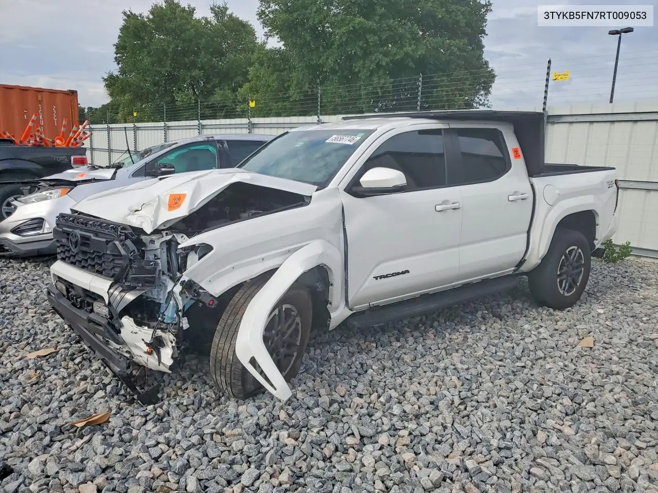 2024 Toyota Tacoma Trd Sport VIN: 3TYKB5FN7RT009053 Lot: 56567746