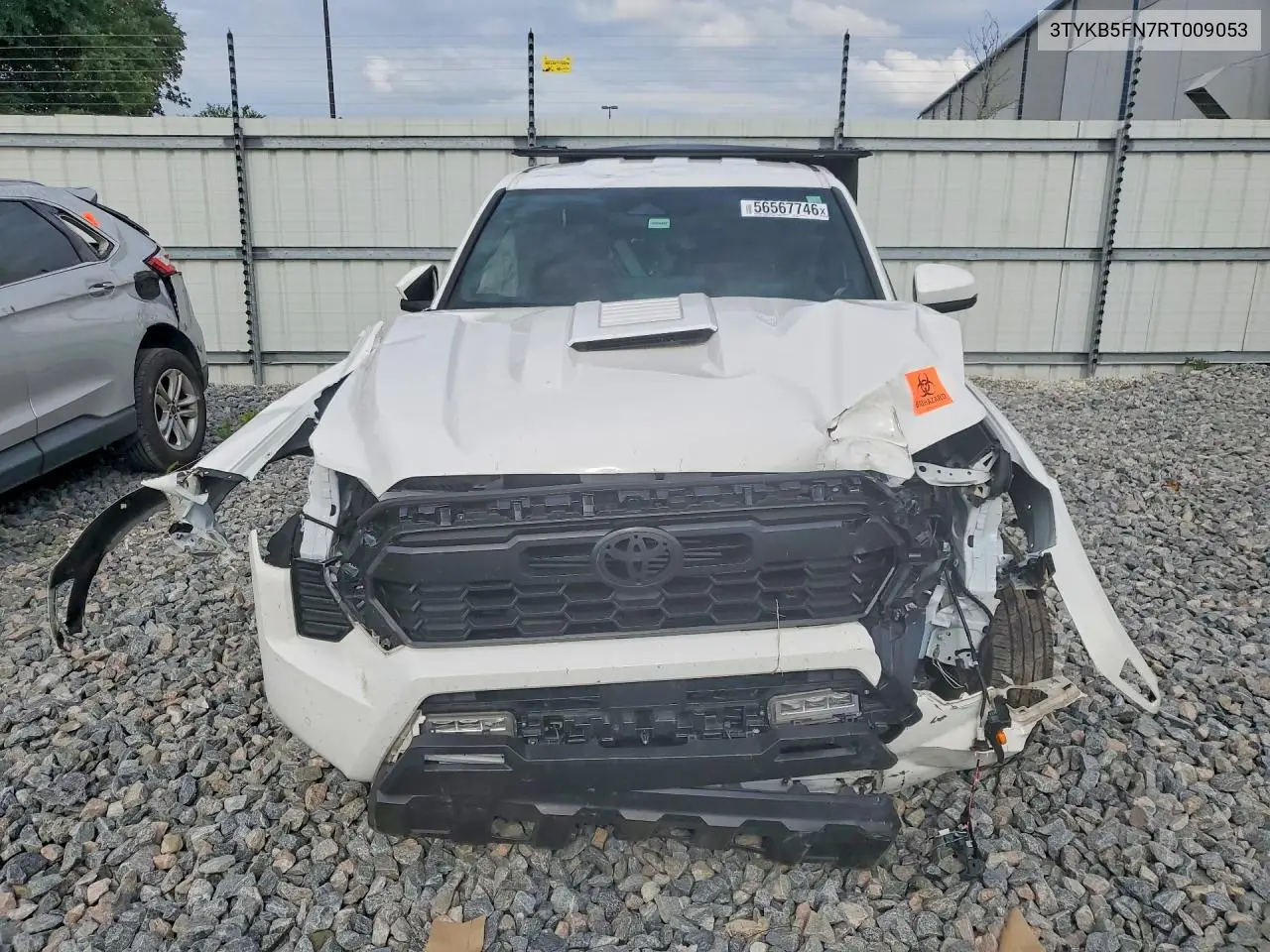 2024 Toyota Tacoma Trd Sport VIN: 3TYKB5FN7RT009053 Lot: 56567746