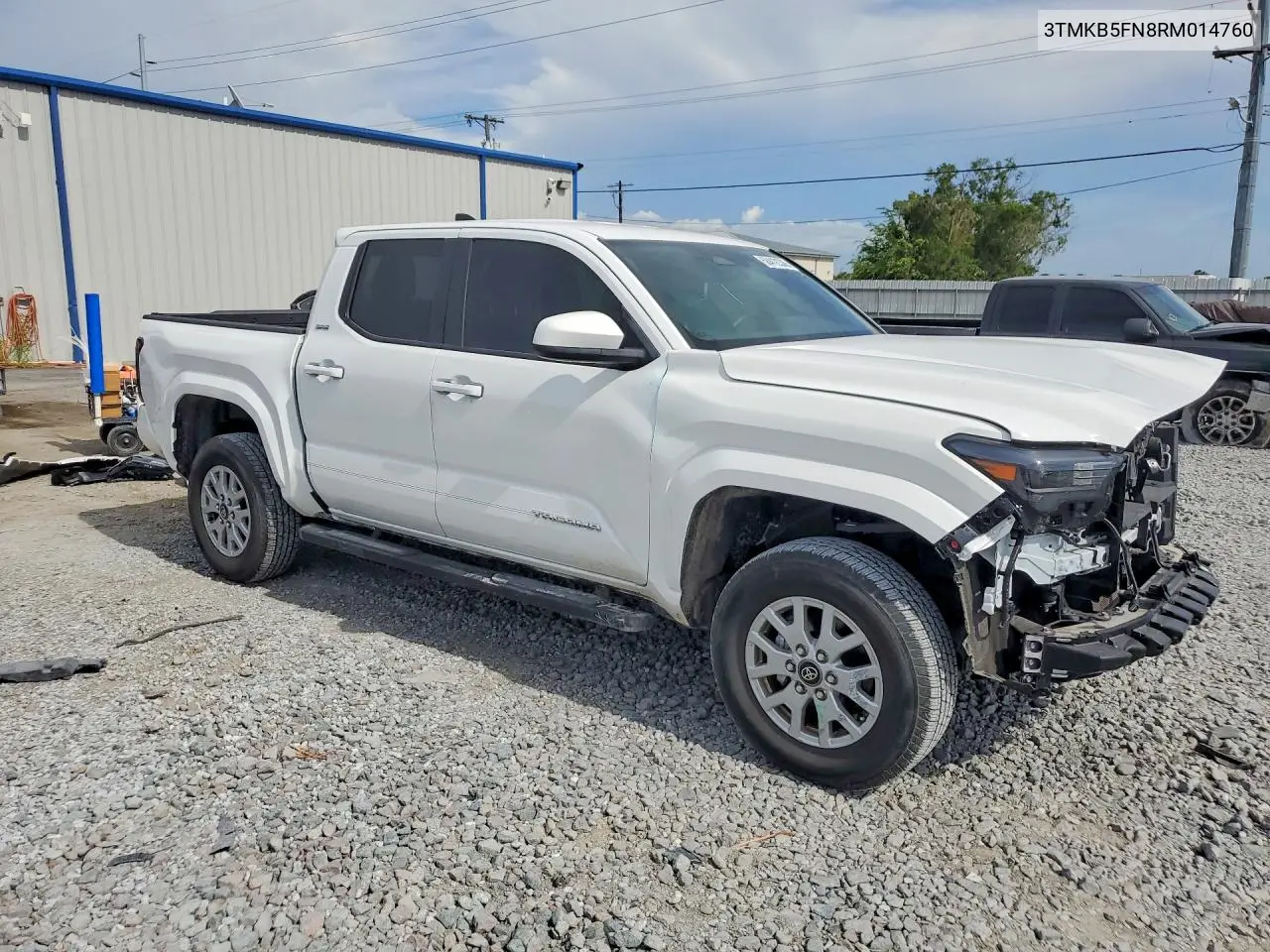 2024 Toyota Tacoma Sr5 VIN: 3TMKB5FN8RM014760 Lot: 58412336