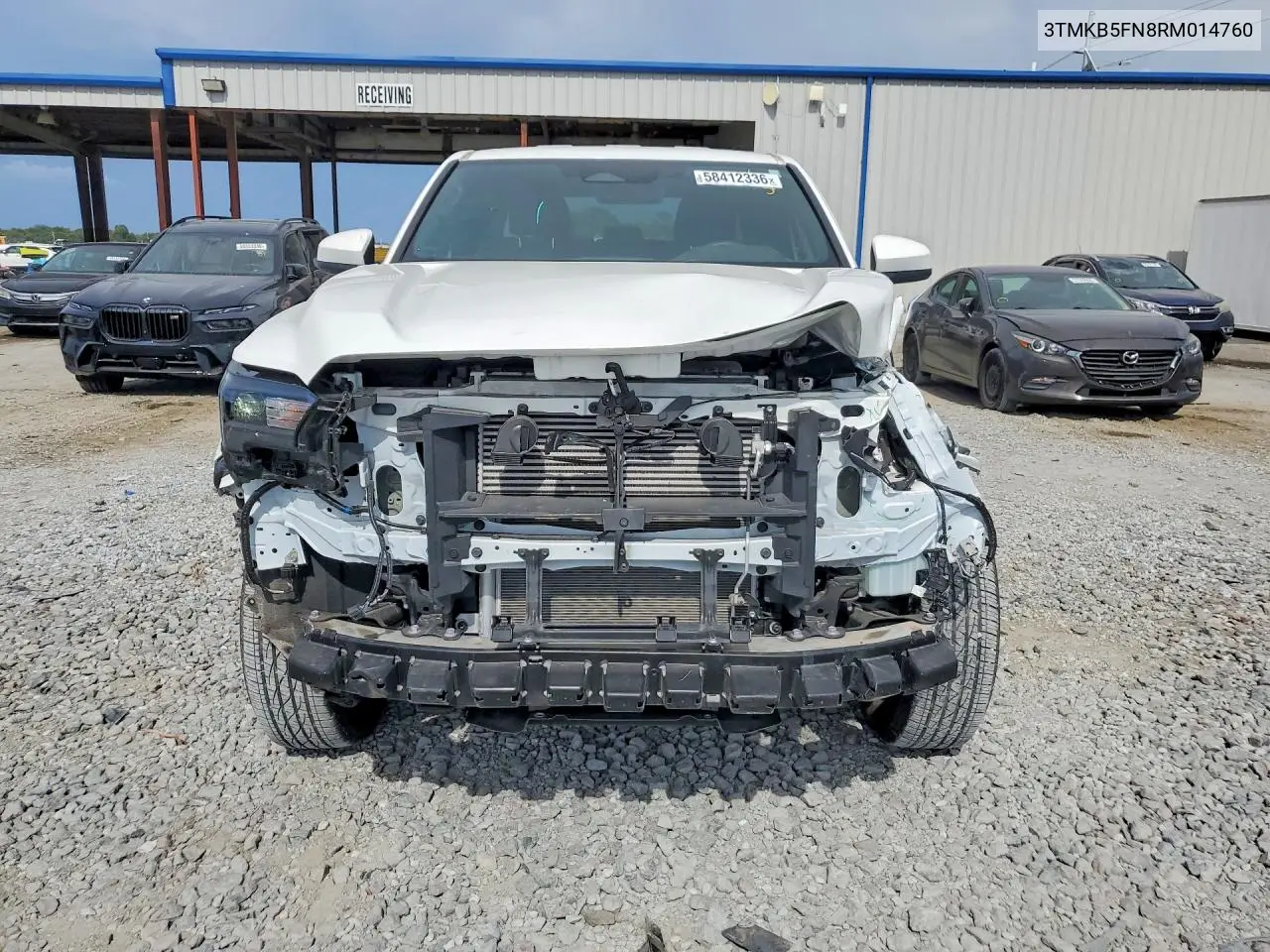 2024 Toyota Tacoma Sr5 VIN: 3TMKB5FN8RM014760 Lot: 58412336