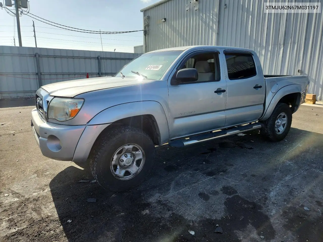 2024 Toyota Tacoma Double Cab Prerunner VIN: 3TMJU62N67M031197 Lot: 61534006