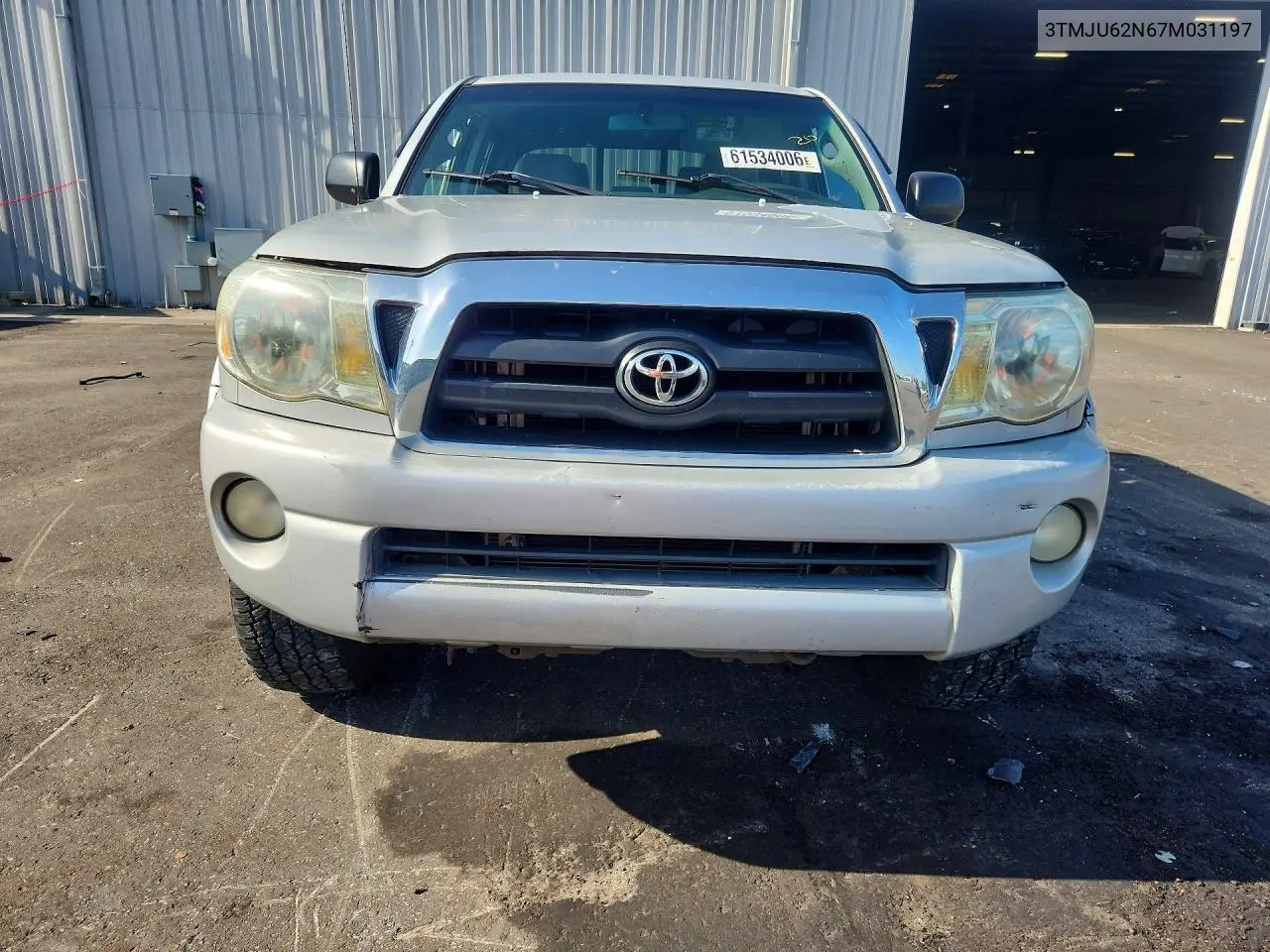 2024 Toyota Tacoma Double Cab Prerunner VIN: 3TMJU62N67M031197 Lot: 61534006