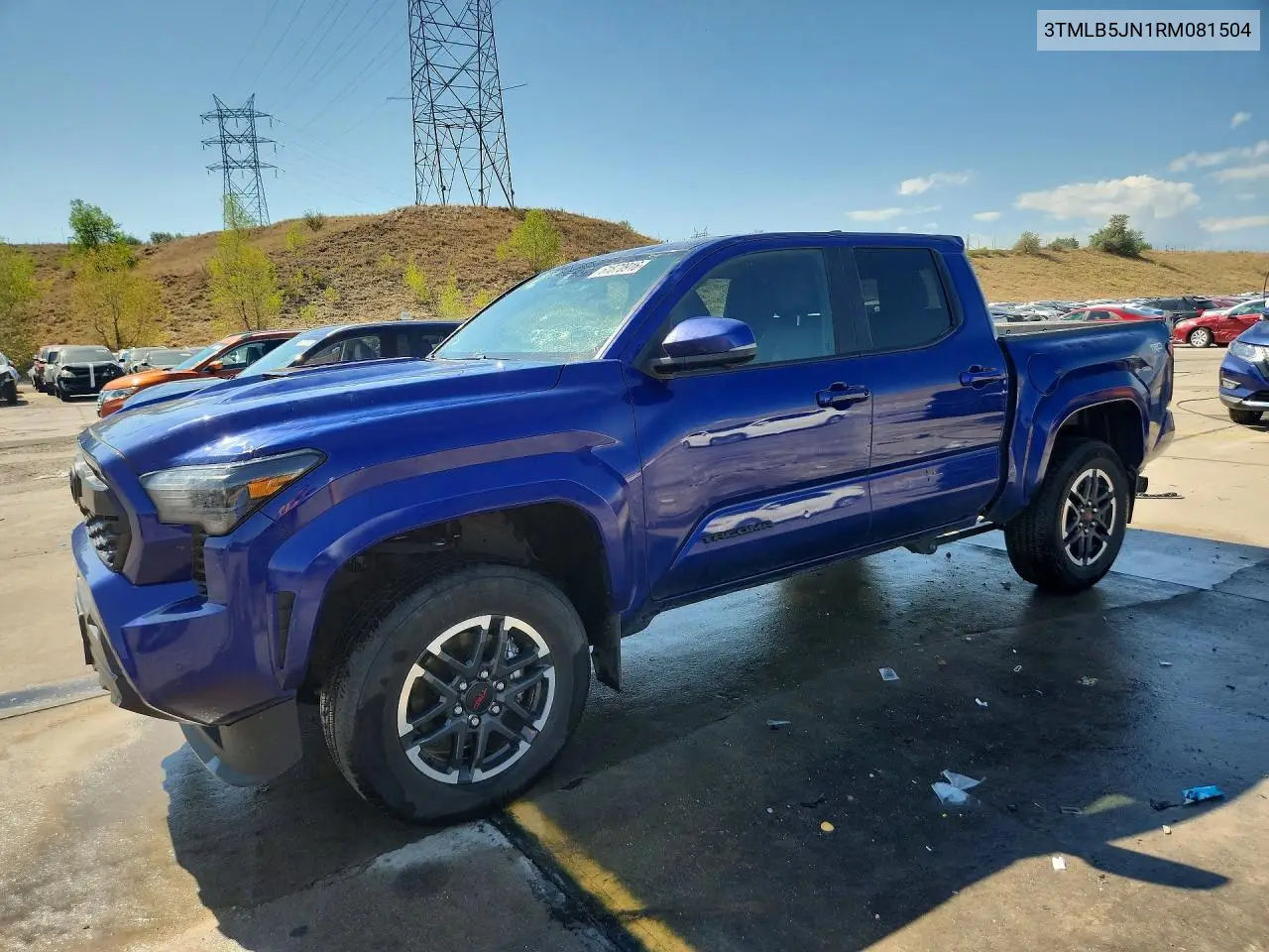 2024 Toyota Tacoma Trd Sport VIN: 3TMLB5JN1RM081504 Lot: 61870916
