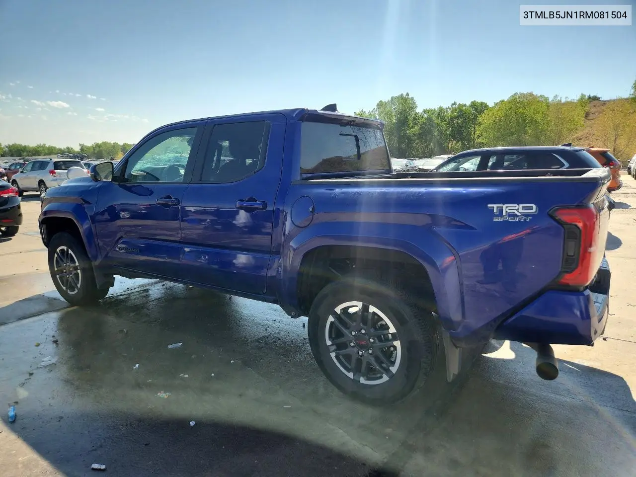 2024 Toyota Tacoma Trd Sport VIN: 3TMLB5JN1RM081504 Lot: 61870916