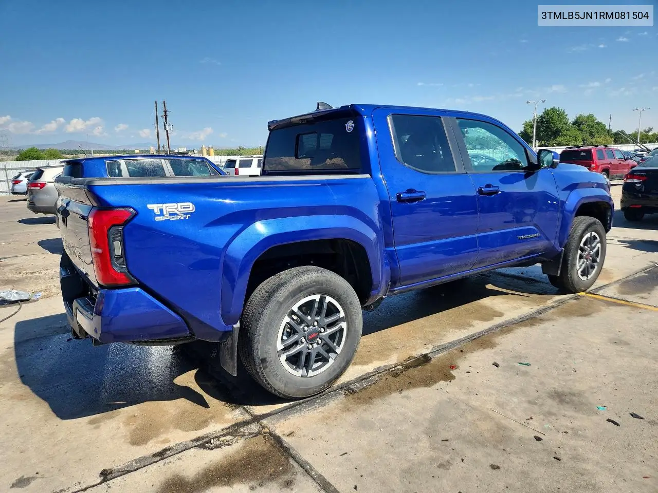 2024 Toyota Tacoma Trd Sport VIN: 3TMLB5JN1RM081504 Lot: 61870916