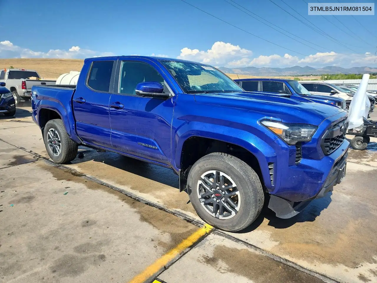 2024 Toyota Tacoma Trd Sport VIN: 3TMLB5JN1RM081504 Lot: 61870916