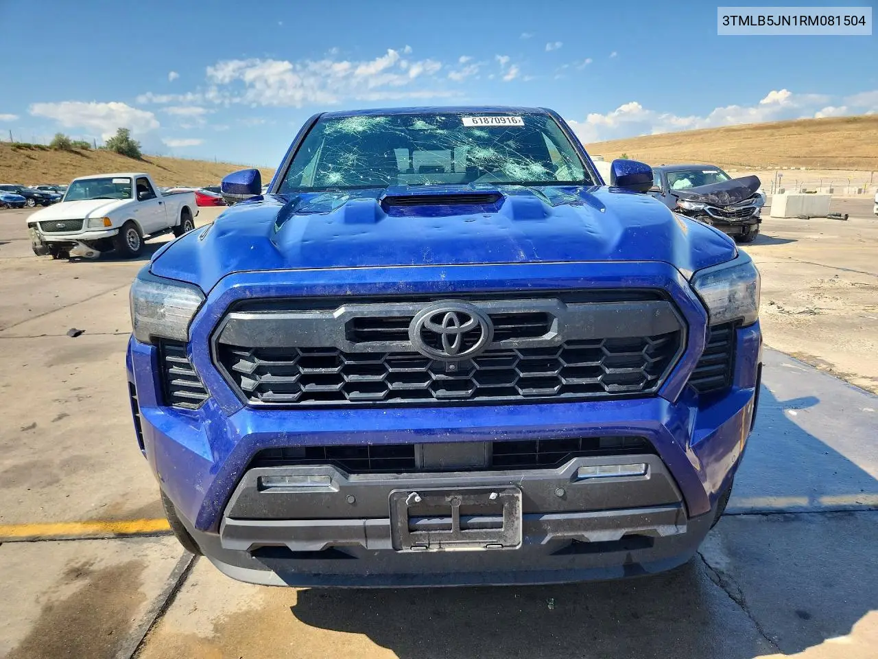 2024 Toyota Tacoma Trd Sport VIN: 3TMLB5JN1RM081504 Lot: 61870916