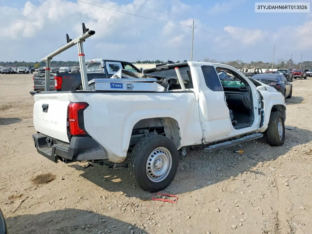 2024 Toyota Tacoma Sr VIN: 3TYJDAHN6RT013526 Lot: 98547875