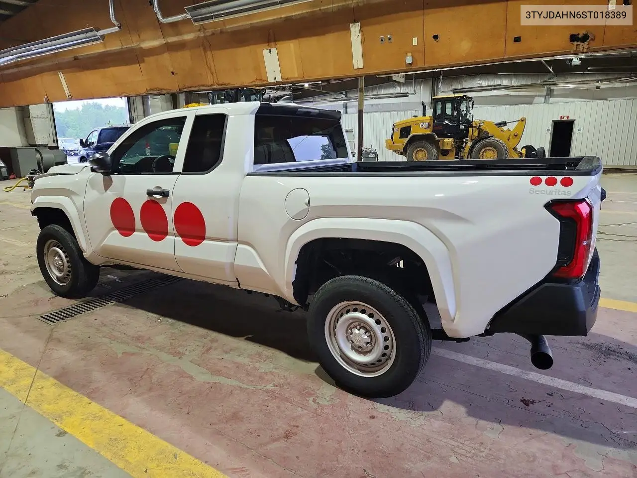 2025 Toyota Tacoma Sr VIN: 3TYJDAHN6ST018389 Lot: 59975046