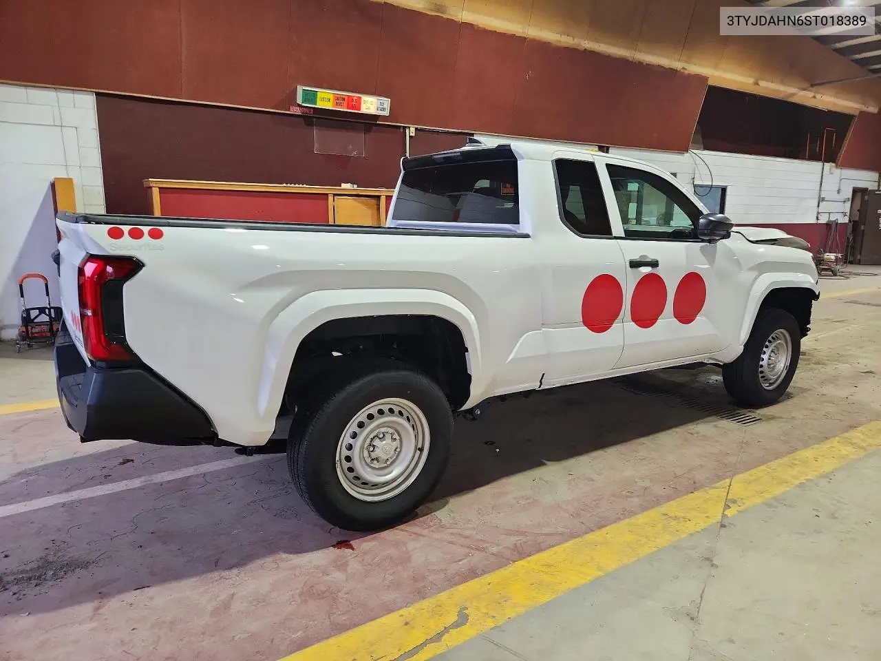 2025 Toyota Tacoma Sr VIN: 3TYJDAHN6ST018389 Lot: 59975046