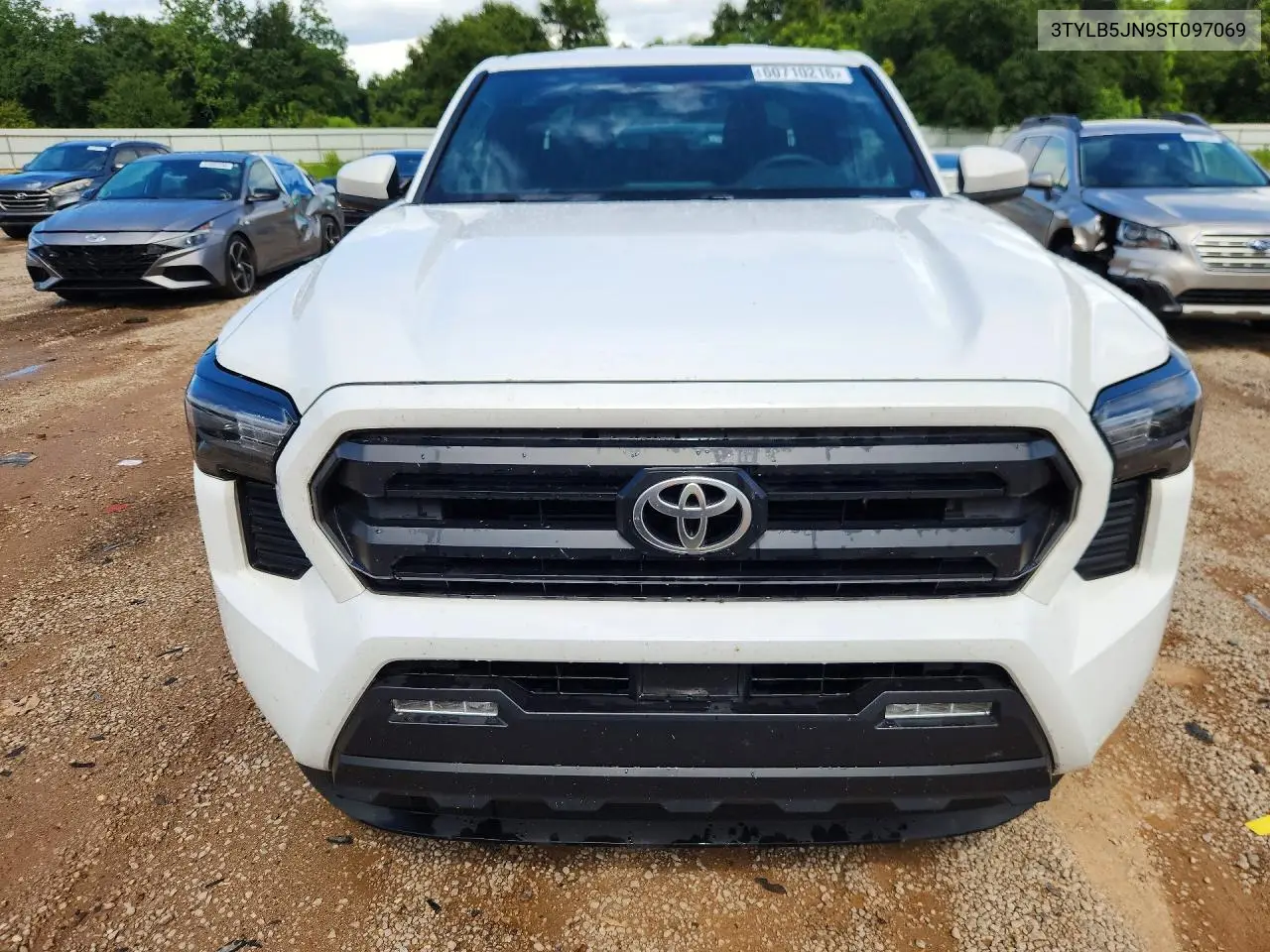 2025 Toyota Tacoma Sr5 VIN: 3TYLB5JN9ST097069 Lot: 60710216