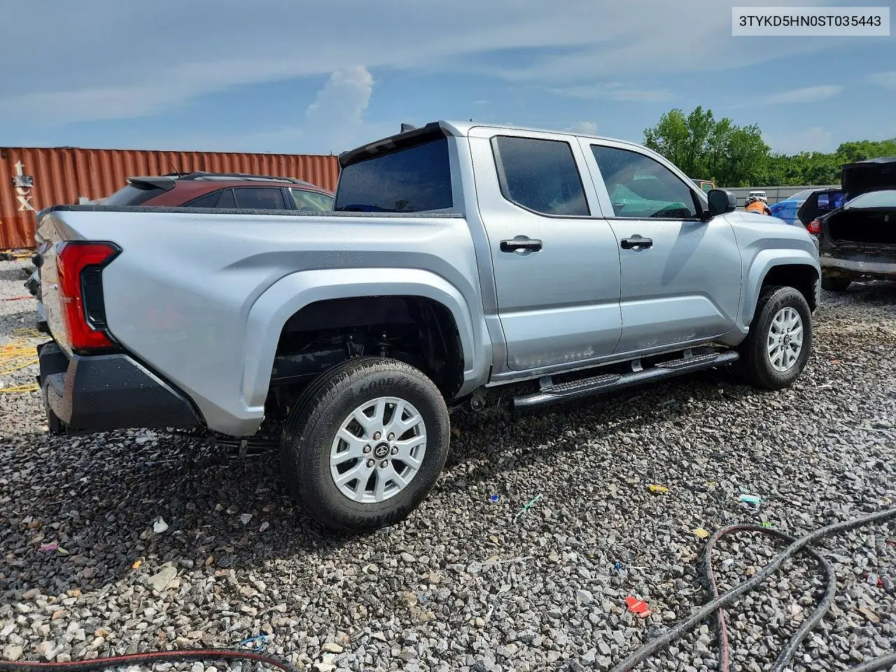 2025 Toyota Tacoma Sr VIN: 3TYKD5HN0ST035443 Lot: 61407726