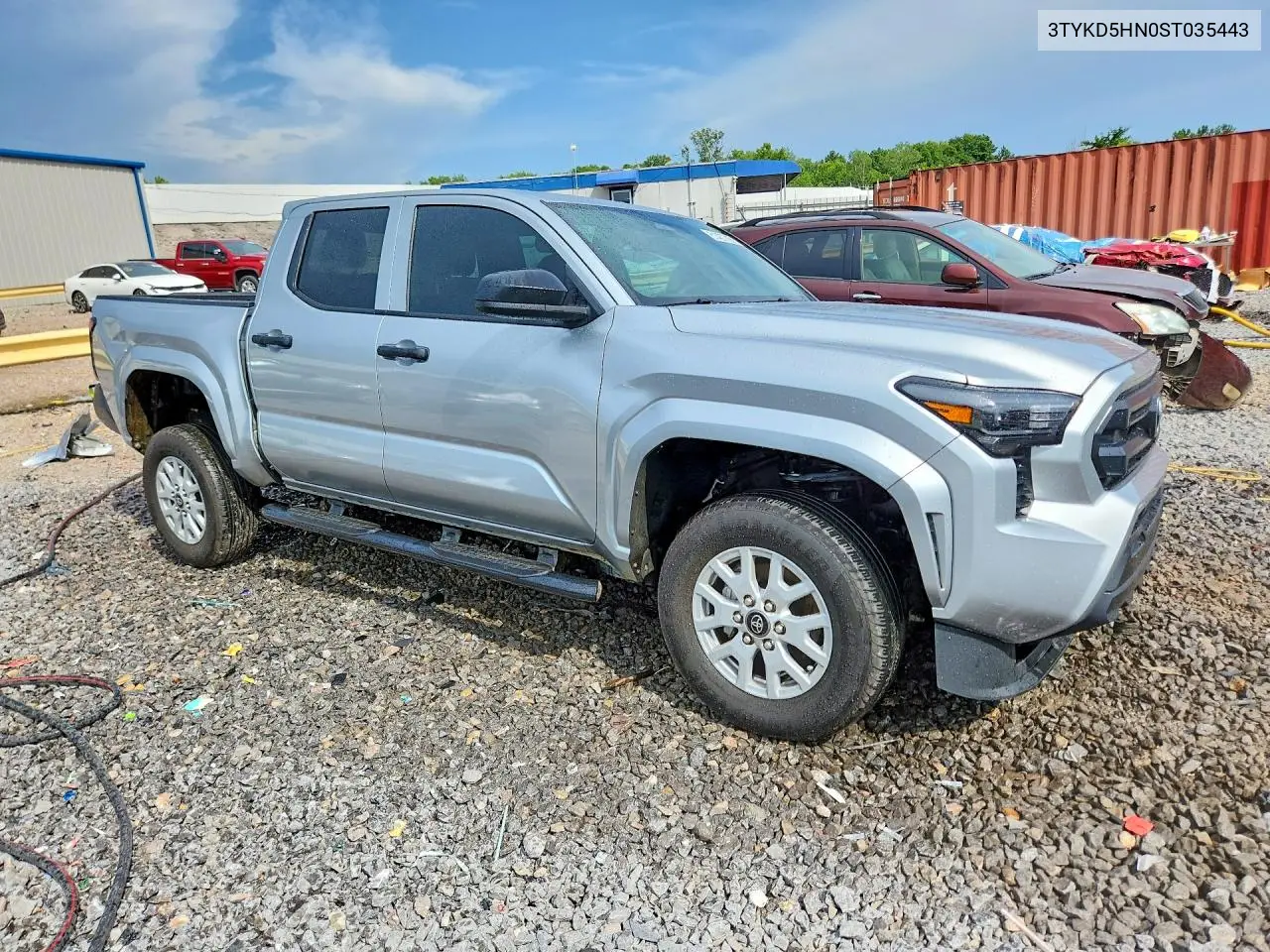 2025 Toyota Tacoma Sr VIN: 3TYKD5HN0ST035443 Lot: 61407726