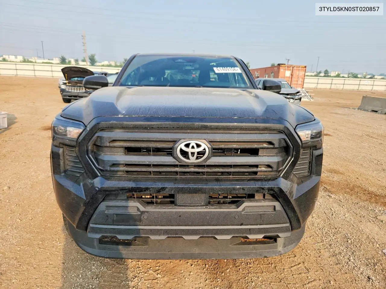 2025 Toyota Tacoma Sr VIN: 3TYLD5KN0ST020857 Lot: 61409156