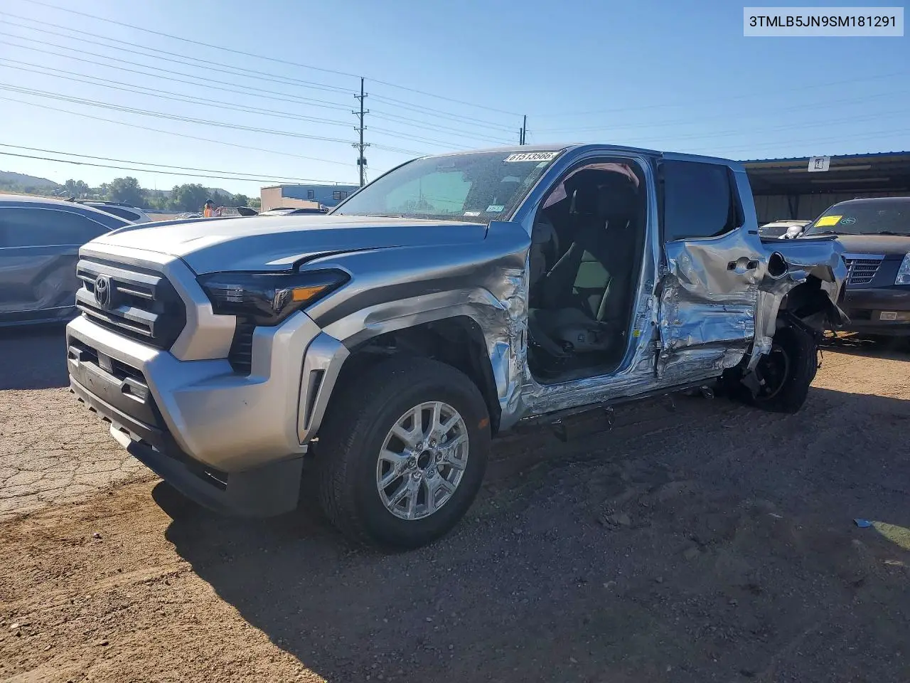 2025 Toyota Tacoma Sr5 VIN: 3TMLB5JN9SM181291 Lot: 61513566