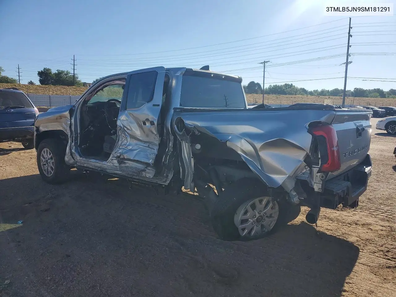 2025 Toyota Tacoma Sr5 VIN: 3TMLB5JN9SM181291 Lot: 61513566