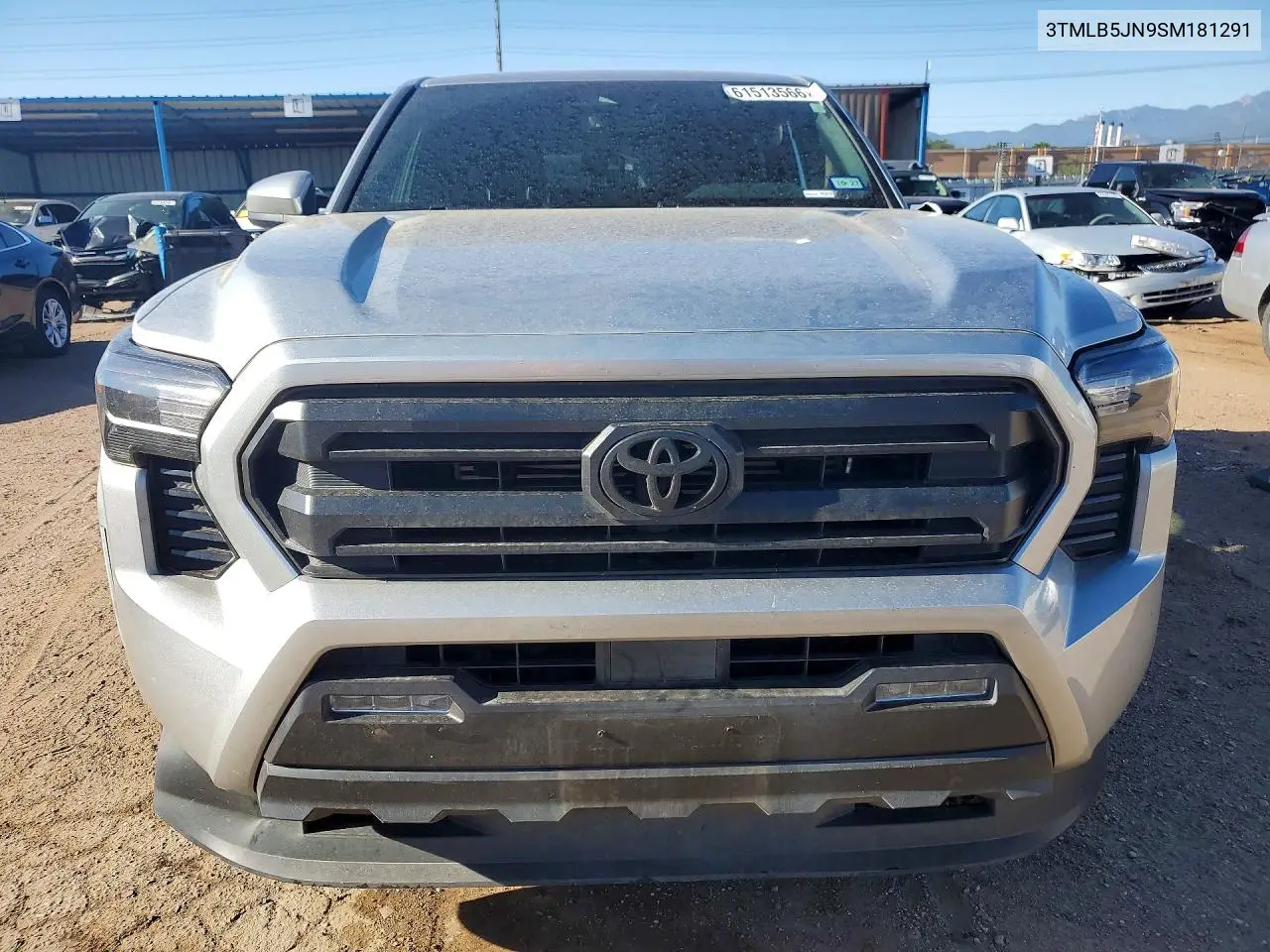 2025 Toyota Tacoma Sr5 VIN: 3TMLB5JN9SM181291 Lot: 61513566