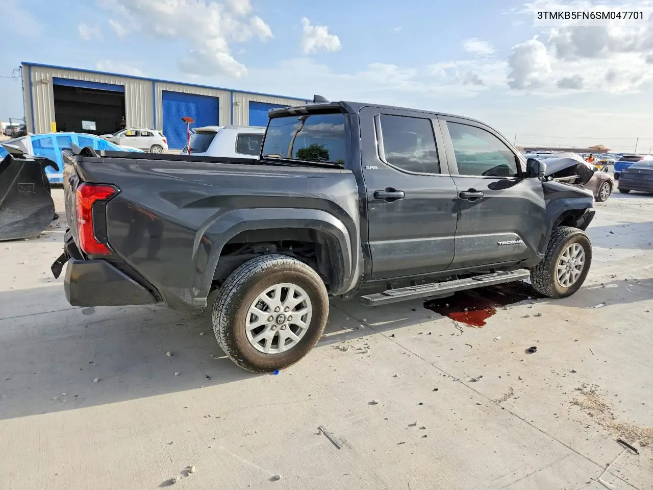 2025 Toyota Tacoma Sr5 VIN: 3TMKB5FN6SM047701 Lot: 61611356